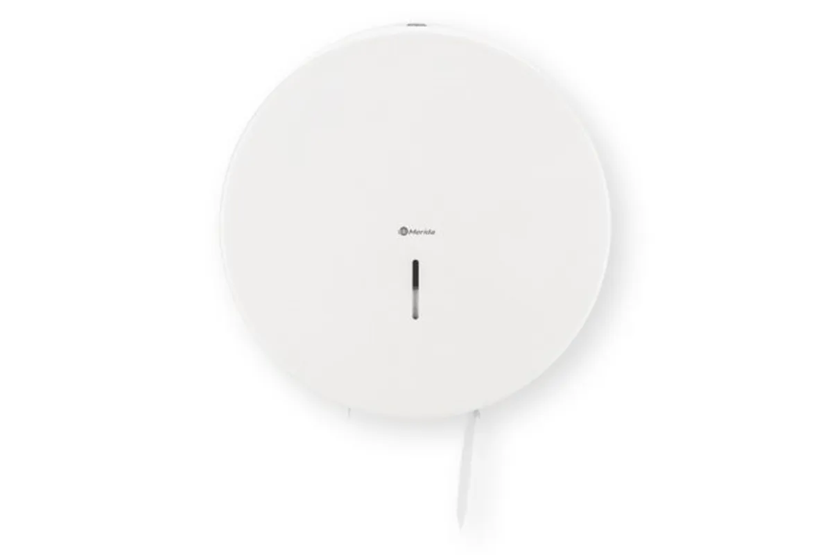 Pojemnik na papier toaletowy MERIDA STELLA WHITE LINE MEGA, średnica papieru do 28 cm, biały
 Merida BSB004