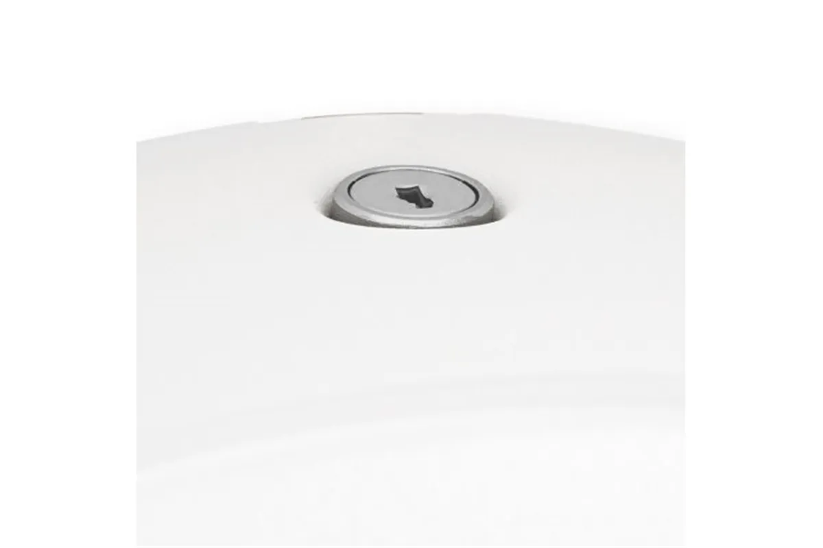 Pojemnik na papier toaletowy MERIDA STELLA WHITE LINE MEGA, średnica papieru do 28 cm, biały
 Merida BSB004