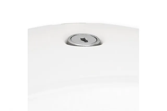 Pojemnik na papier toaletowy MERIDA STELLA WHITE LINE MEGA, średnica papieru do 28 cm, biały
 Merida BSB004