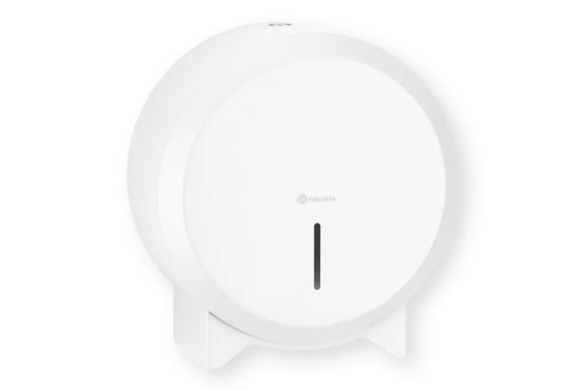 Pojemnik na papier toaletowy MERIDA STELLA WHITE LINE MINI, średnica papieru do 19 cm, biały
 Merida BSB203