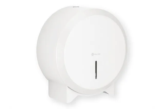 Pojemnik na papier toaletowy MERIDA STELLA WHITE LINE MINI, średnica papieru do 19 cm, biały
 Merida BSB203