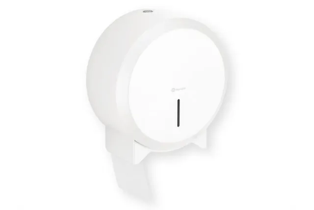 Pojemnik na papier toaletowy MERIDA STELLA WHITE LINE MINI, średnica papieru do 19 cm, biały
 Merida BSB203