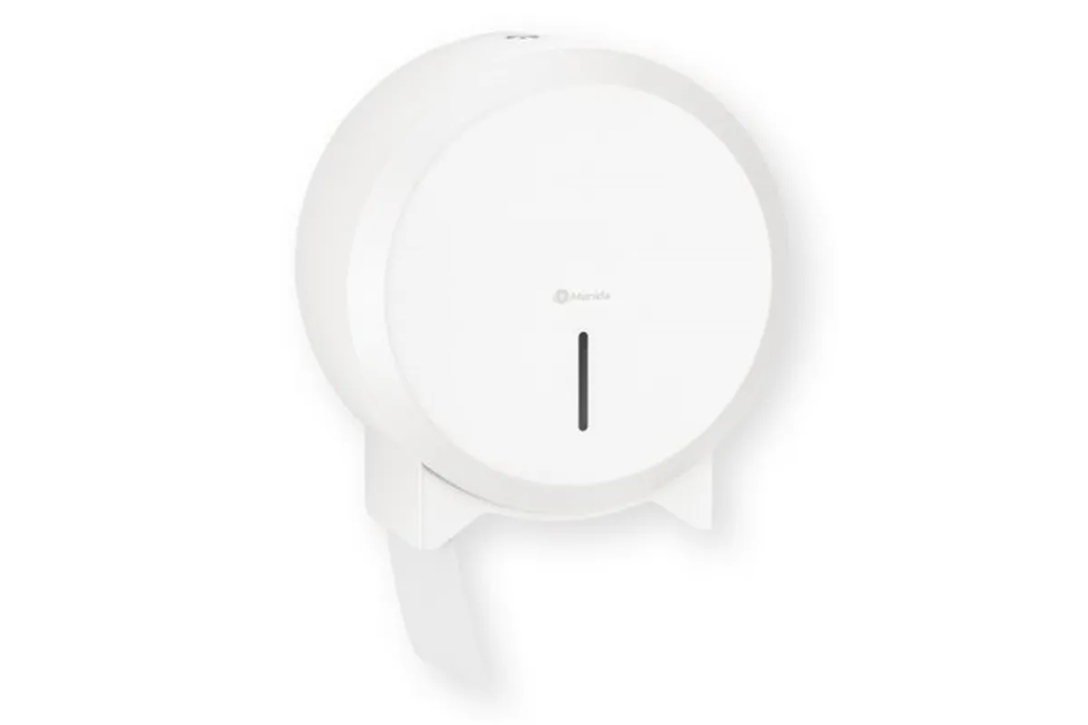 Pojemnik na papier toaletowy MERIDA STELLA WHITE LINE MINI, średnica papieru do 19 cm, biały
 Merida BSB203