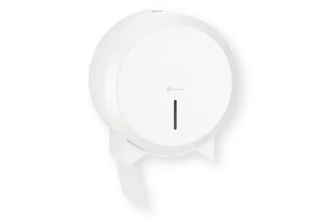 Pojemnik na papier toaletowy MERIDA STELLA WHITE LINE MINI, średnica papieru do 19 cm, biały
 Merida BSB203