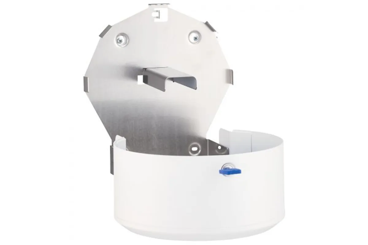 Pojemnik na papier toaletowy MERIDA STELLA WHITE LINE MINI, średnica papieru do 19 cm, biały
 Merida BSB203