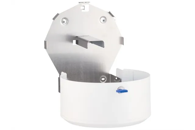 Pojemnik na papier toaletowy MERIDA STELLA WHITE LINE MINI, średnica papieru do 19 cm, biały
 Merida BSB203