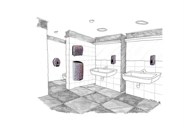 Pojemnik na papier toaletowy MERIDA UNIQUE JOY LINE
 Merida BUH201