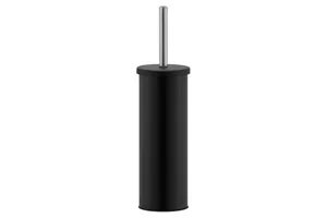 Szczotka WC tuba stojąca z przykrywką, metalowa, czarna (matowa)
 Merida GIC302