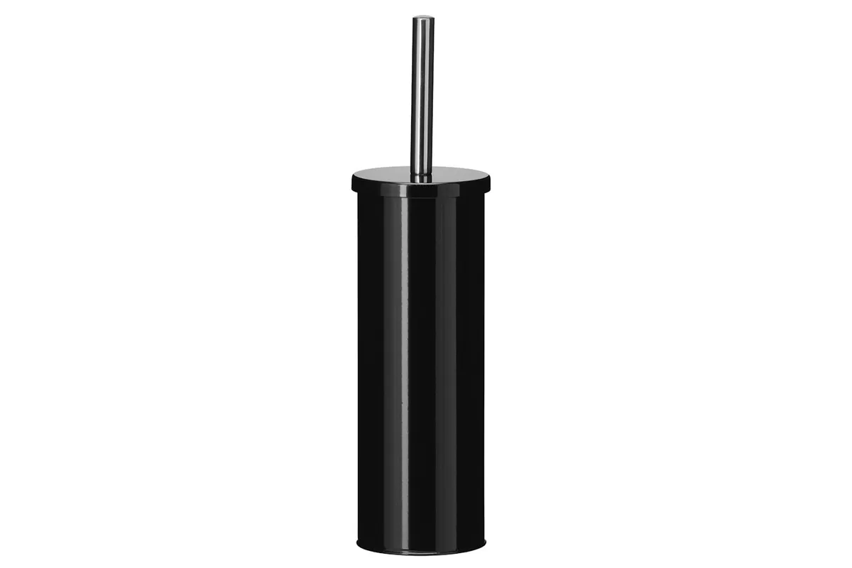 Szczotka WC tuba stojąca z przykrywką, metalowa, czarna (połysk)
 Merida GIC301