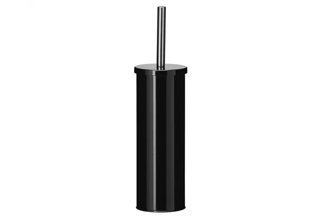 Szczotka WC tuba stojąca z przykrywką, metalowa, czarna (połysk)
 Merida GIC301