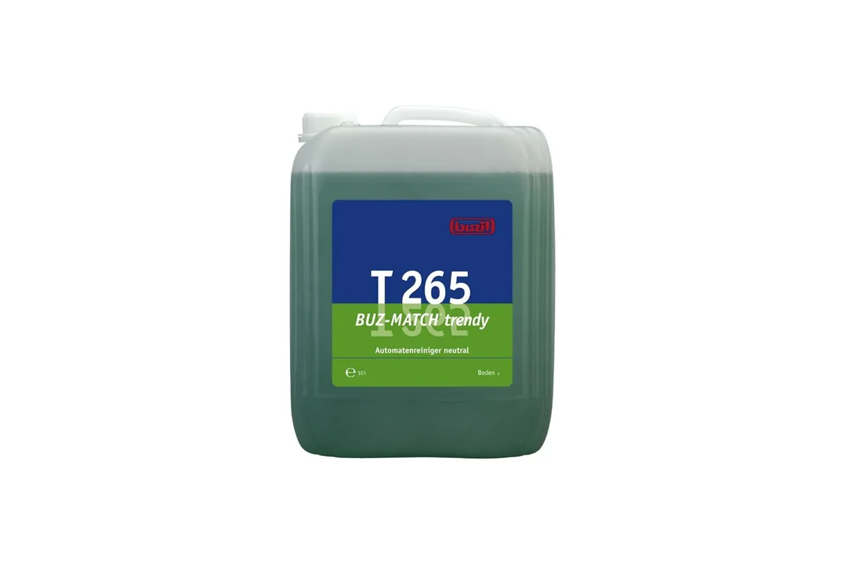 T265 Buz-match - środek stosowany w automatach myjących do czyszczenia posadzek , kanister 10 l Merida NBP607