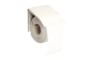 Uchwyt do papieru toaletowego metalowy, kolor BIAŁY Merida U1B