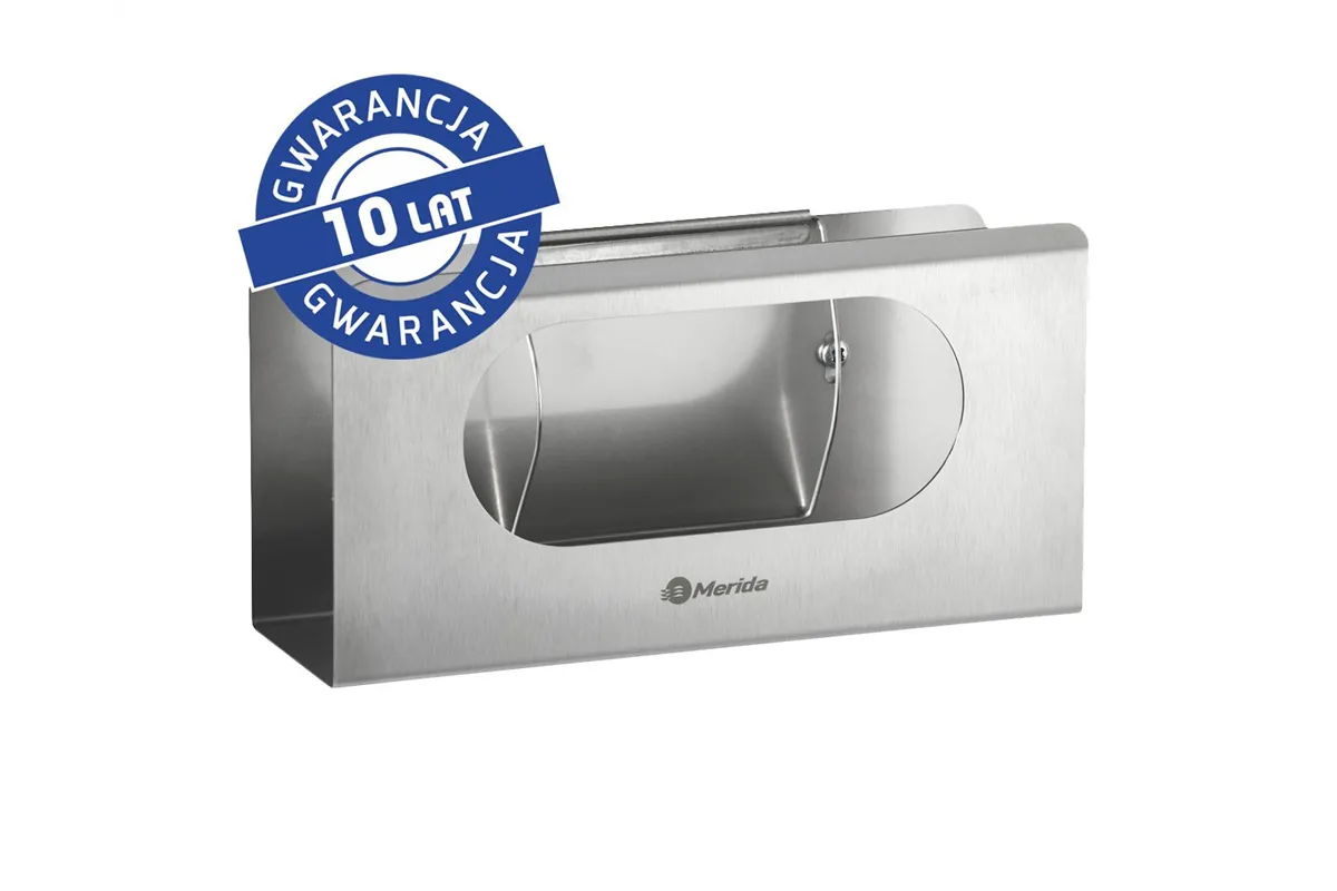 Uchwyt na kartonik z rękawiczkami lub chusteczkami MERIDA STELLA, stal matowa Merida GSM020