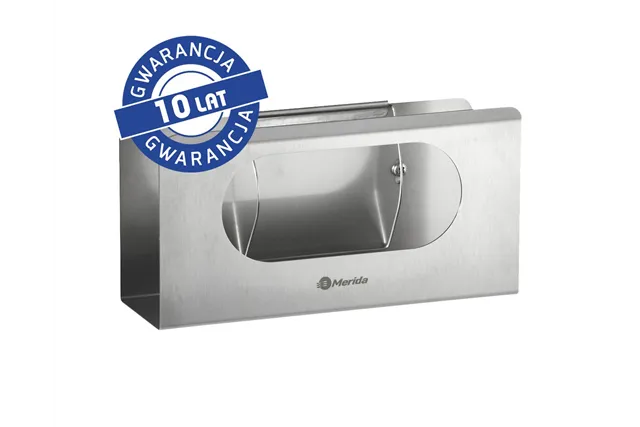 Uchwyt na kartonik z rękawiczkami lub chusteczkami MERIDA STELLA, stal matowa Merida GSM020