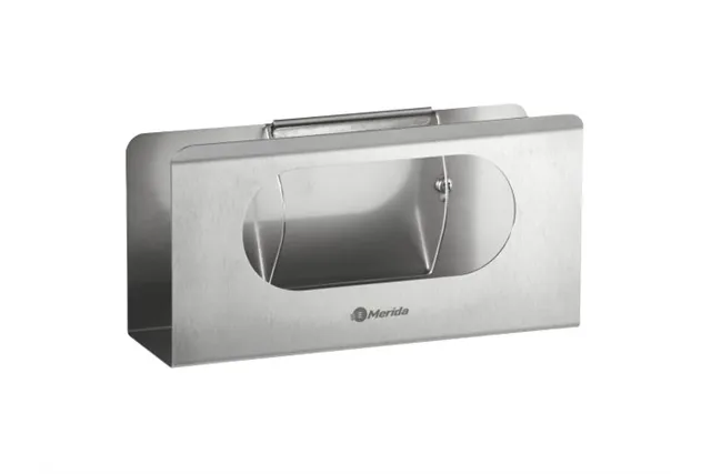 Uchwyt na kartonik z rękawiczkami lub chusteczkami MERIDA STELLA, stal matowa Merida GSM020