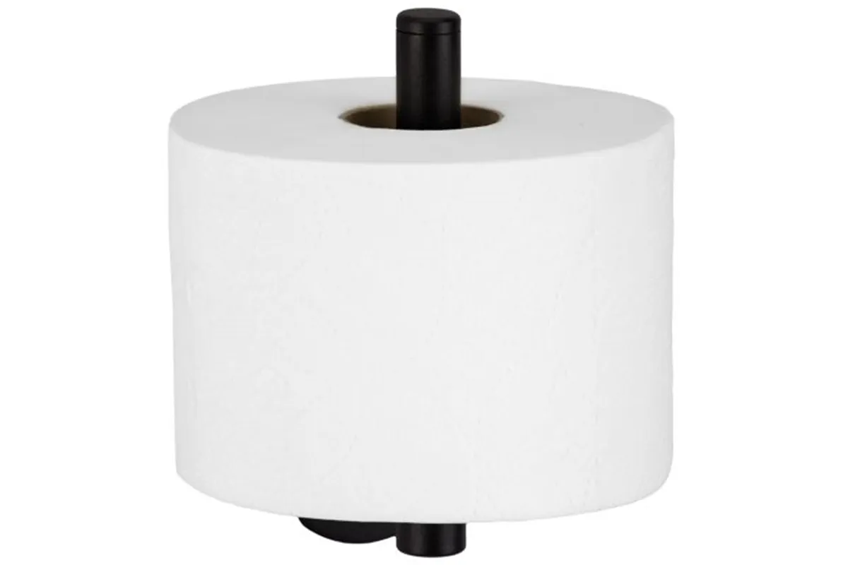 Uchwyt na zapasową rolkę papieru toaletowego MERIDA STELLA BLACK LINE, czarny
 Merida GSC405