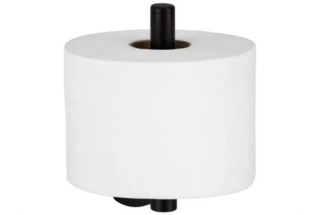 Uchwyt na zapasową rolkę papieru toaletowego MERIDA STELLA BLACK LINE, czarny
 Merida GSC405