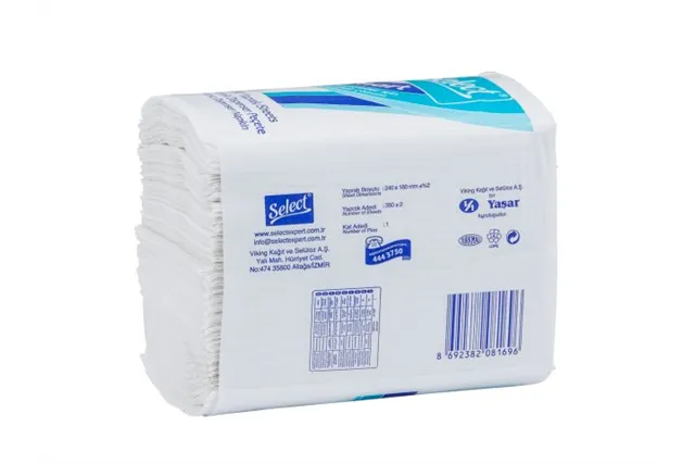 Serwetki gastronomiczne karton 4200 szt., wymiar serwetki 18 x 24 cm, 12 paczek po 350 szt.
 Merida TAB413