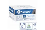Ręczniki papierowe MERIDA CLASSIC SLIM, białe, jednowarstwowe, 3000 szt., ECOLABEL
 Merida VKB201