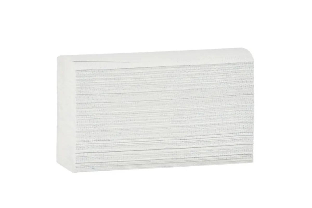 Ręczniki papierowe MERIDA CLASSIC SLIM, białe, jednowarstwowe, 3000 szt., ECOLABEL
 Merida VKB201