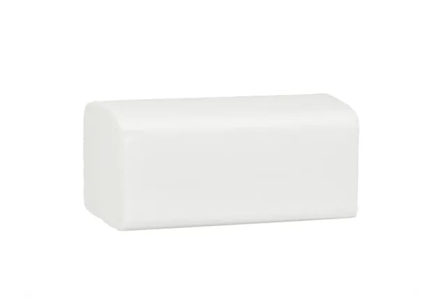 Ręczniki papierowe MERIDA TOP, białe, jednowarstwowe, 4000 szt.
 Merida VTB095