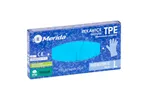 Rękawice elastomerowe TPE, niebieskie, rozmiar L, opakowanie 100 szt.
 Merida TRN508