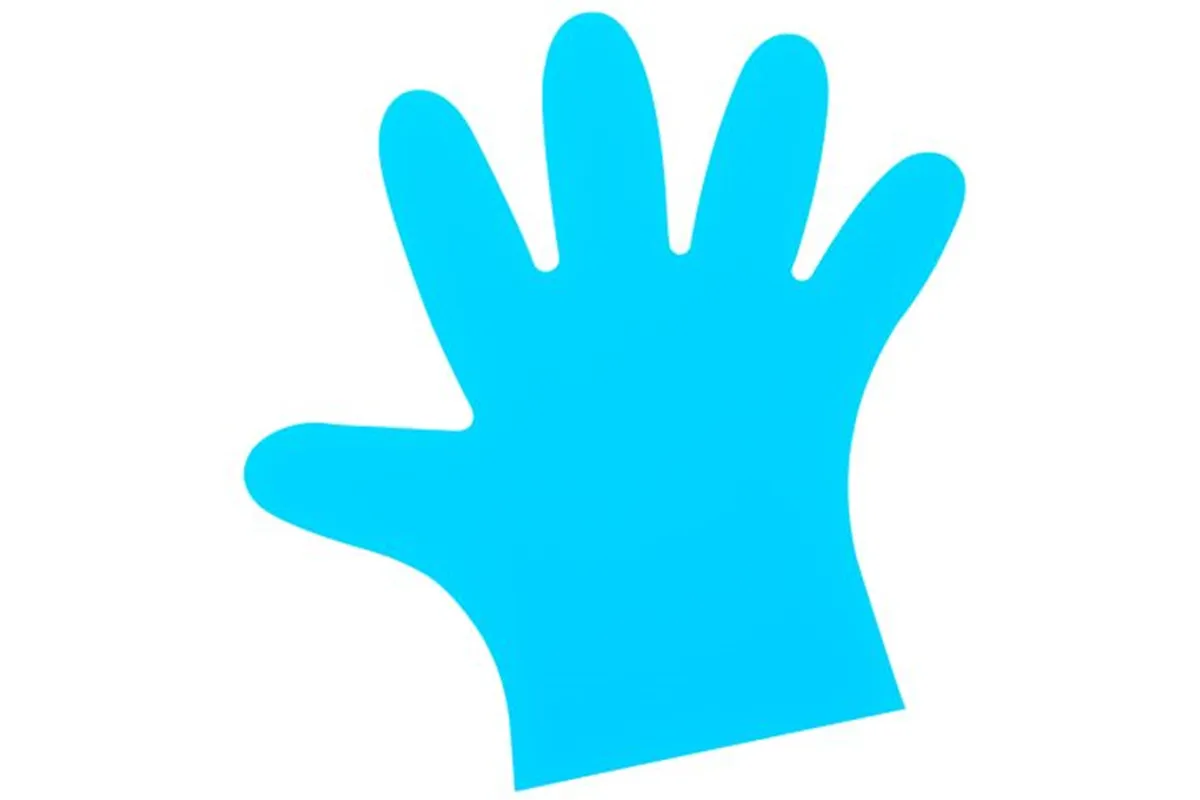 Rękawice elastomerowe TPE, niebieskie, rozmiar M, opakowanie 100 szt.
 Merida TRN507