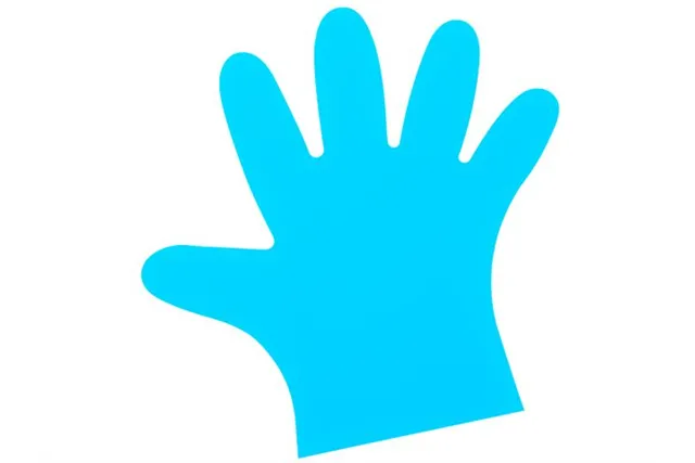 Rękawice elastomerowe TPE, niebieskie, rozmiar M, opakowanie 100 szt.
 Merida TRN507