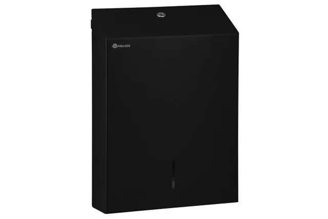 Pojemnik na ręczniki składane MERIDA STELLA SLIM BLACK LINE MAXI, czarny
 Merida ASC109