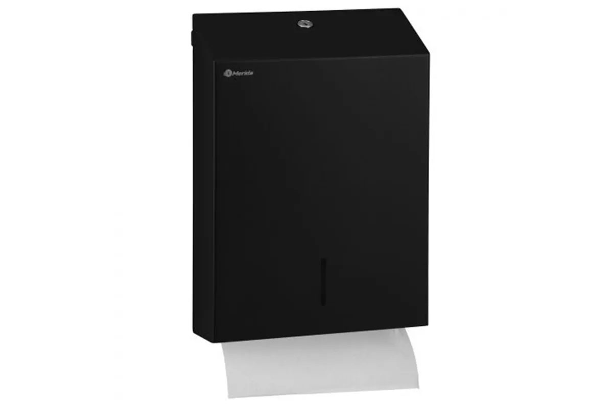 Pojemnik na ręczniki składane MERIDA STELLA SLIM BLACK LINE MAXI, czarny
 Merida ASC109