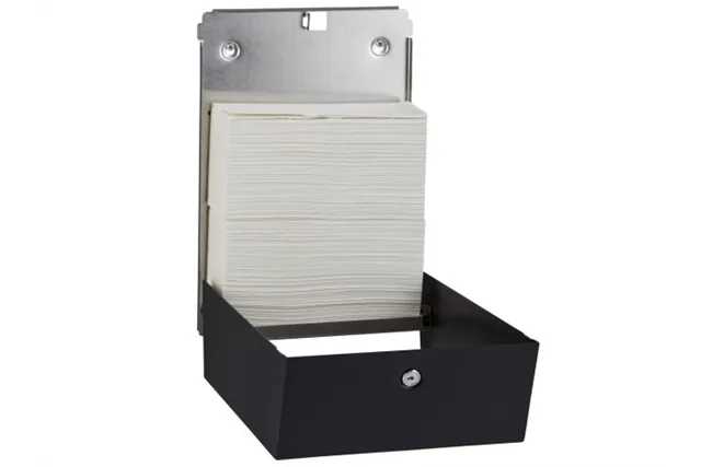 Pojemnik na ręczniki składane MERIDA STELLA SLIM BLACK LINE MAXI, czarny
 Merida ASC109