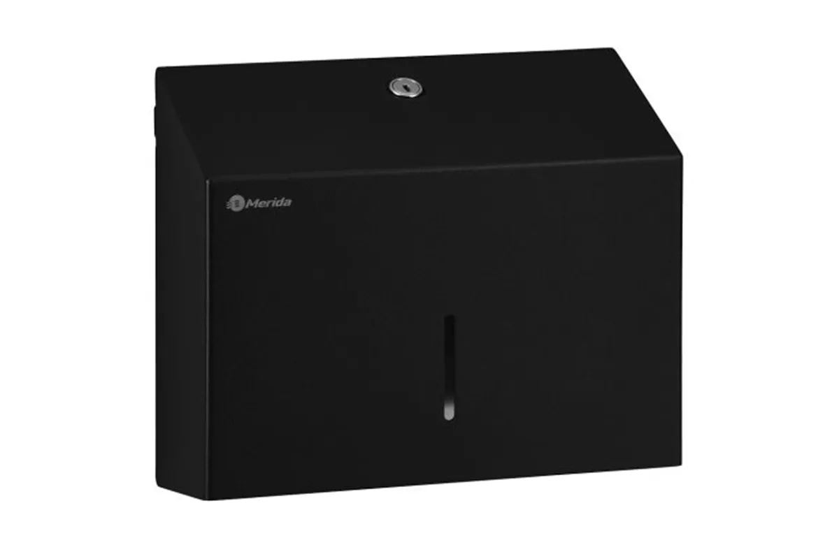 Pojemnik na ręczniki składane MERIDA STELLA SLIM BLACK LINE MINI, czarny
 Merida ASC209