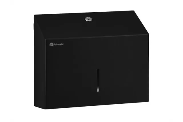 Pojemnik na ręczniki składane MERIDA STELLA SLIM BLACK LINE MINI, czarny
 Merida ASC209