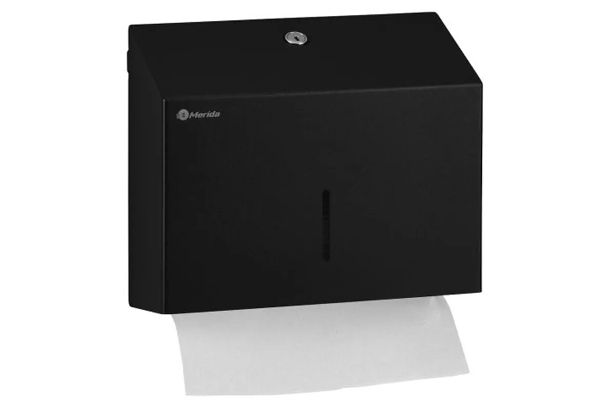 Pojemnik na ręczniki składane MERIDA STELLA SLIM BLACK LINE MINI, czarny
 Merida ASC209