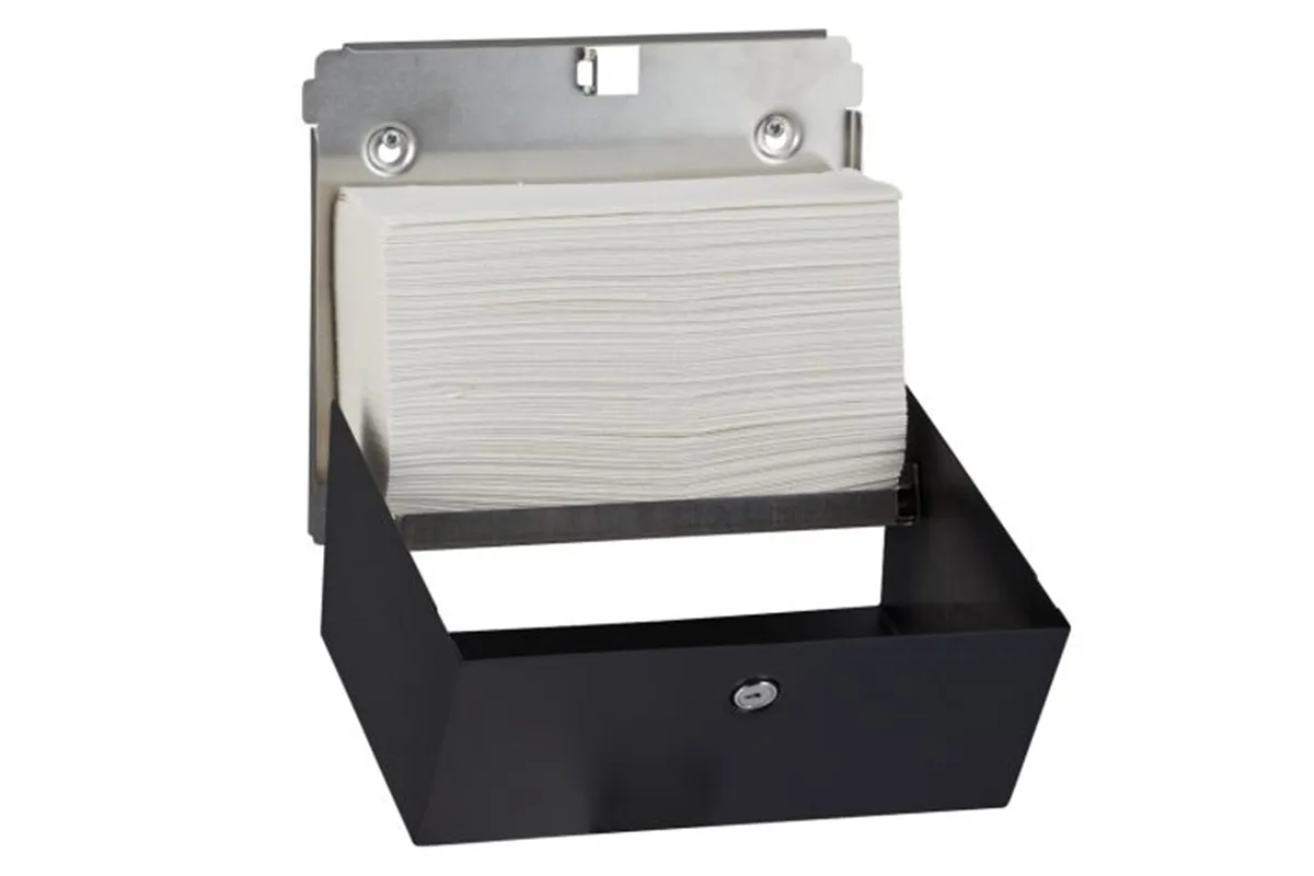 Pojemnik na ręczniki składane MERIDA STELLA SLIM BLACK LINE MINI, czarny
 Merida ASC209