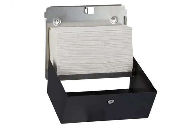 Pojemnik na ręczniki składane MERIDA STELLA SLIM BLACK LINE MINI, czarny
 Merida ASC209