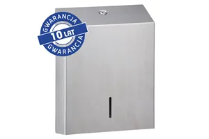 Pojemnik na ręczniki składane MERIDA STELLA SLIM MAXI, stal matowa
 Merida ASM109