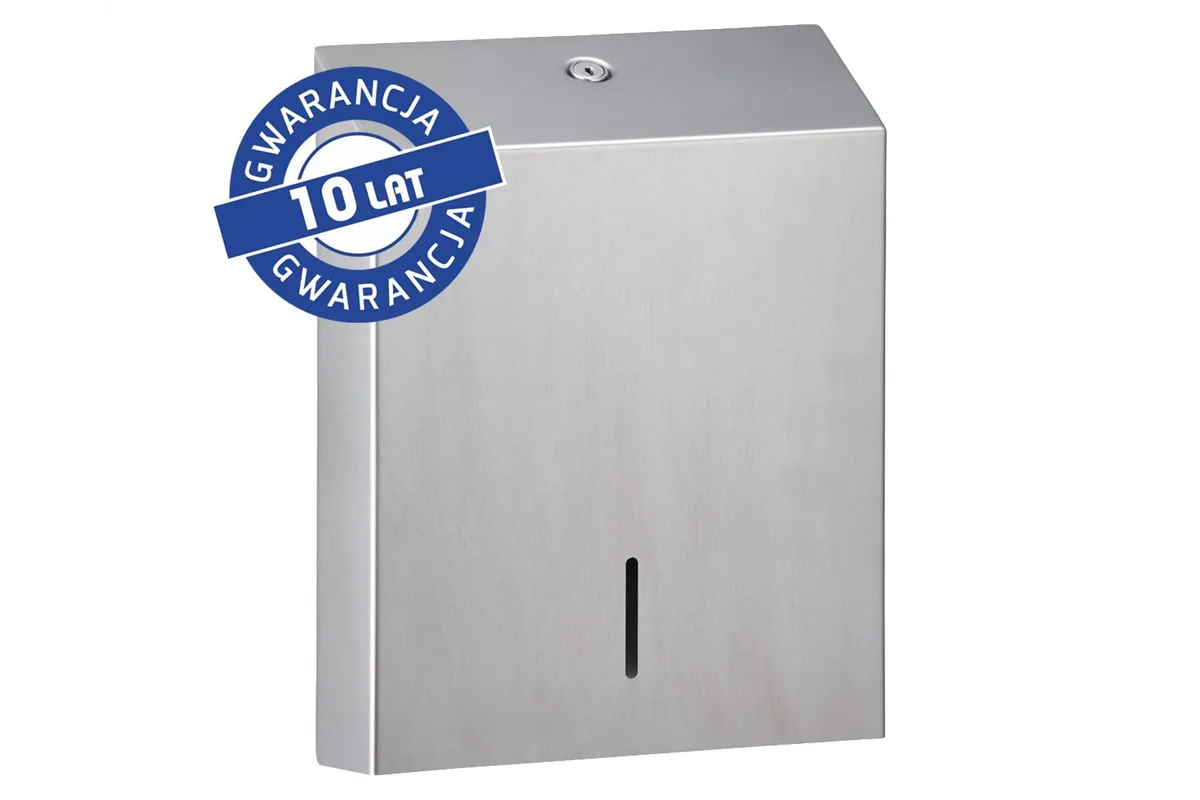 Pojemnik na ręczniki składane MERIDA STELLA SLIM MAXI, stal matowa
 Merida ASM109