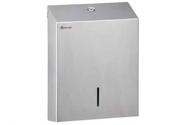 Pojemnik na ręczniki składane MERIDA STELLA SLIM MAXI, stal matowa
 Merida ASM109