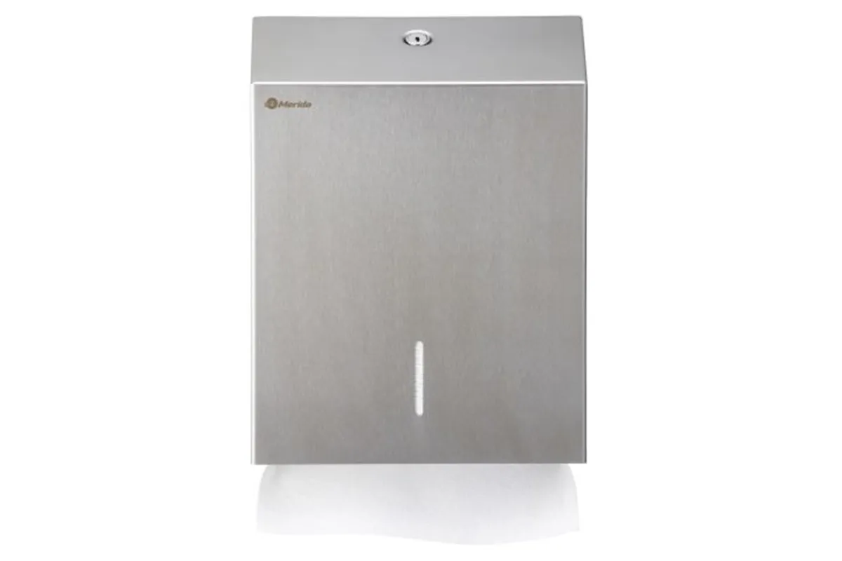 Pojemnik na ręczniki składane MERIDA STELLA SLIM MAXI, stal matowa
 Merida ASM109