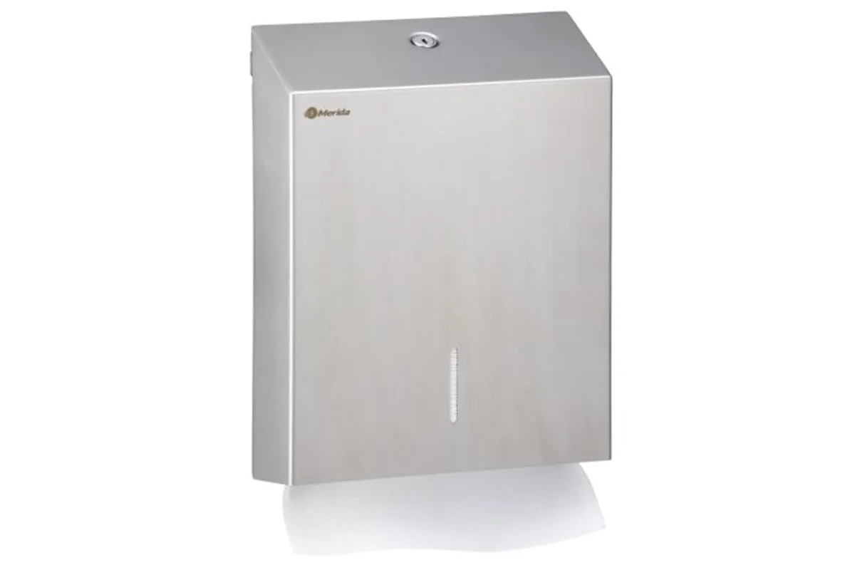 Pojemnik na ręczniki składane MERIDA STELLA SLIM MAXI, stal matowa
 Merida ASM109