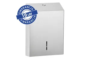 Pojemnik na ręczniki składane MERIDA STELLA SLIM MAXI, stal polerowana
 Merida ASP109