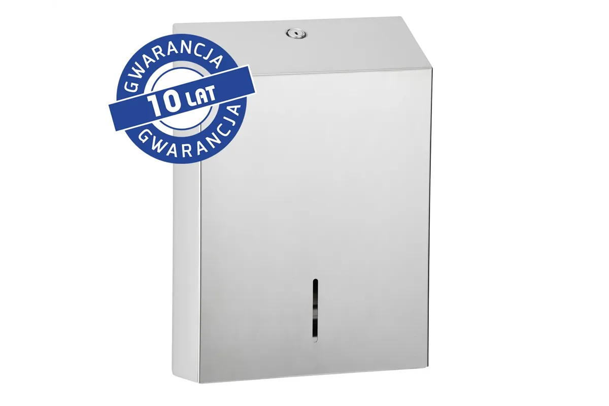 Pojemnik na ręczniki składane MERIDA STELLA SLIM MAXI, stal polerowana
 Merida ASP109