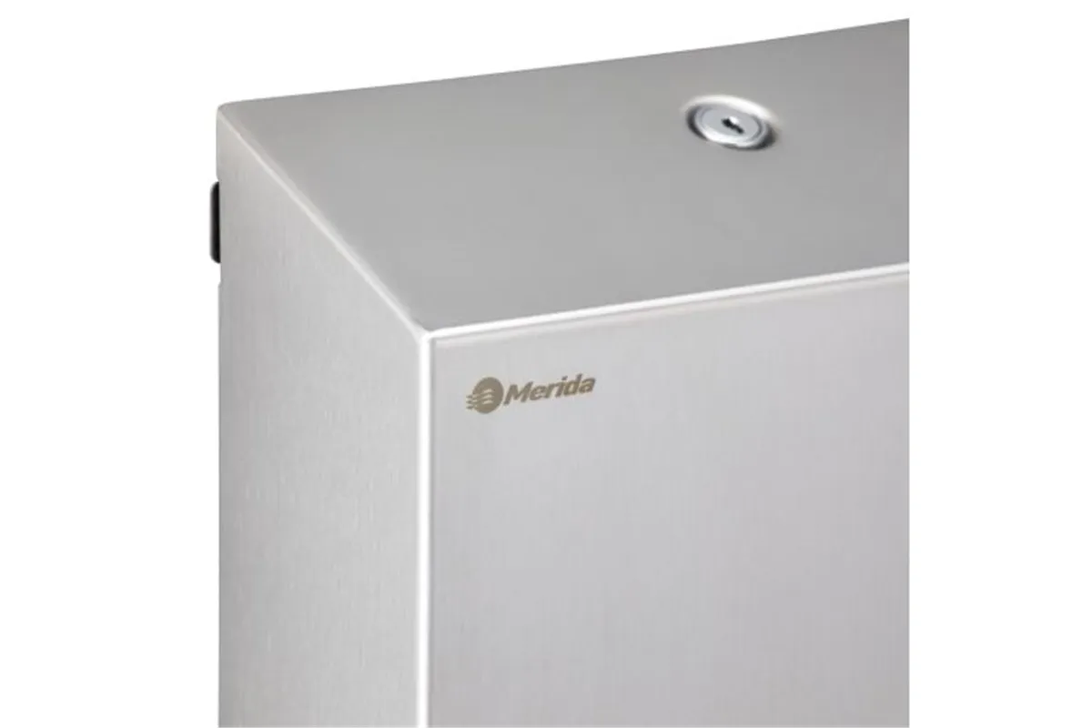 Pojemnik na ręczniki składane MERIDA STELLA SLIM MEGA, stal matowa
 Merida ASM001