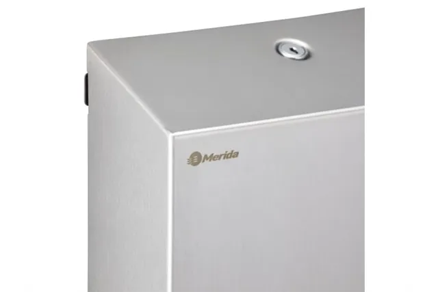 Pojemnik na ręczniki składane MERIDA STELLA SLIM MEGA, stal matowa
 Merida ASM001