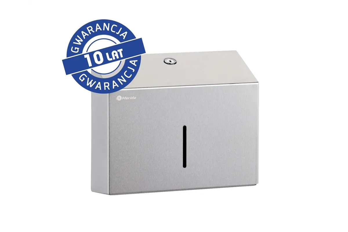 Pojemnik na ręczniki składane MERIDA STELLA SLIM MINI, stal matowa
 Merida ASM209