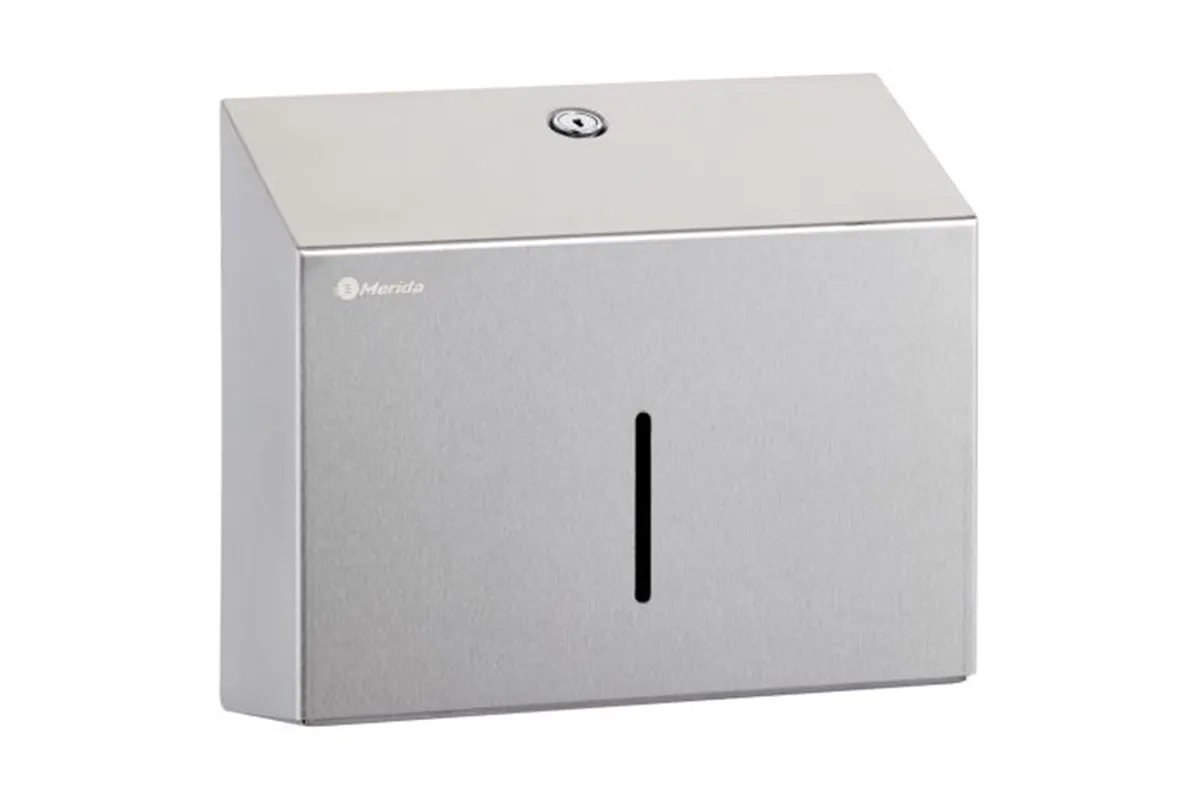 Pojemnik na ręczniki składane MERIDA STELLA SLIM MINI, stal matowa
 Merida ASM209