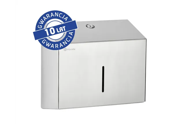 Pojemnik na ręczniki składane MERIDA STELLA SLIM MINI, stal polerowana
 Merida ASP209