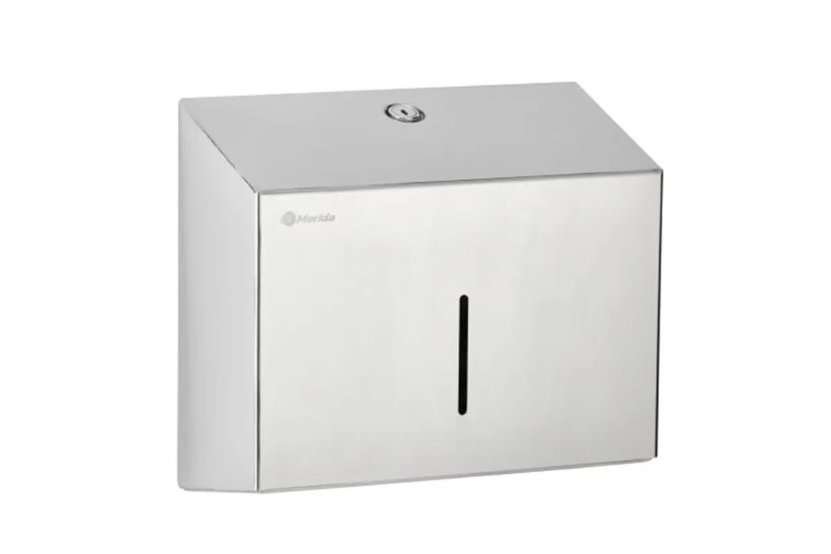Pojemnik na ręczniki składane MERIDA STELLA SLIM MINI, stal polerowana
 Merida ASP209