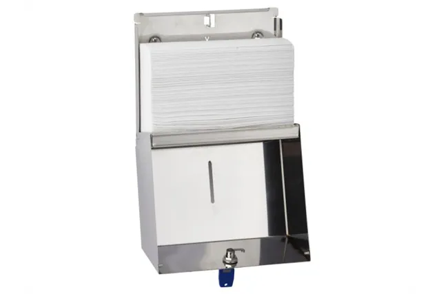 Pojemnik na ręczniki składane MERIDA STELLA SLIM MINI, stal polerowana
 Merida ASP209